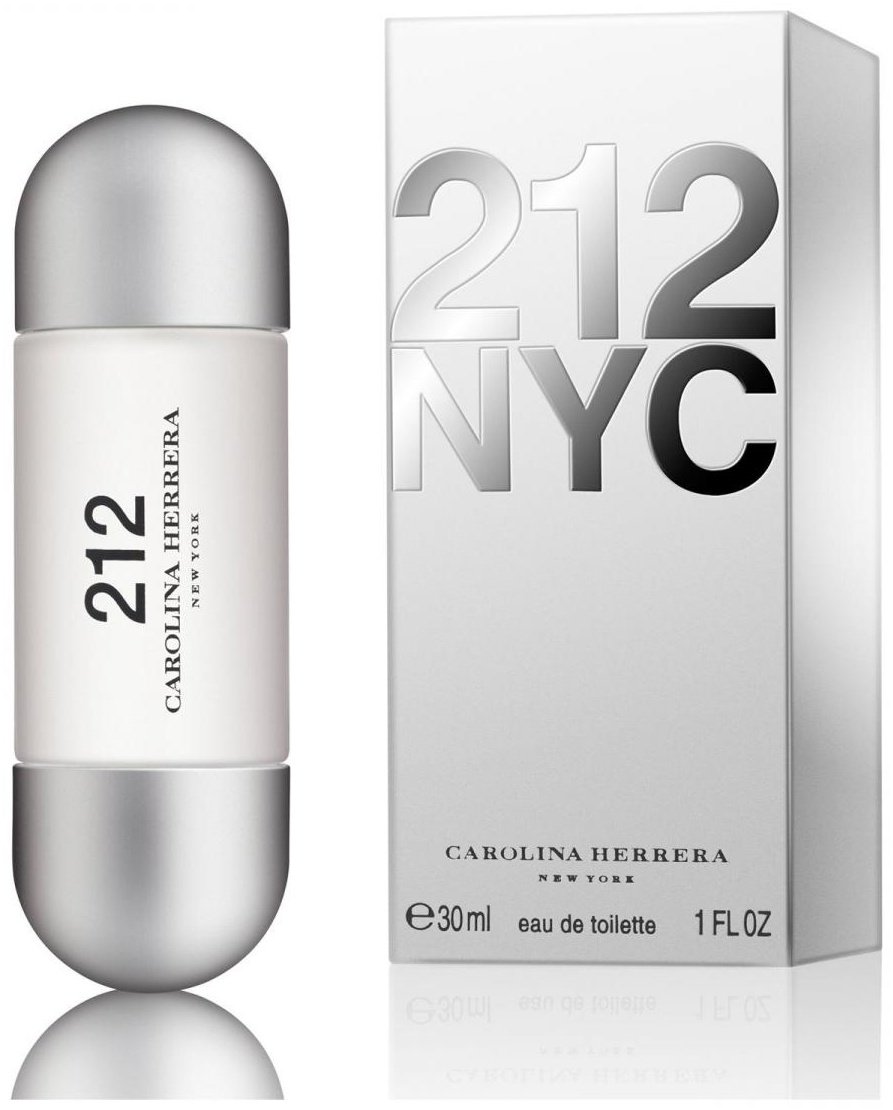 Carolina Herrera 212 туалетная вода EDT 30 мл, для женщин купить,50790