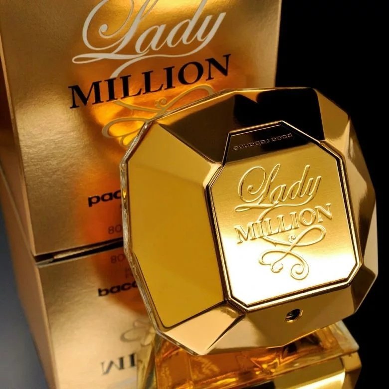 Paco Rabanne Lady Million парфюмерная вода EDP 80 мл, для женщин купить,40090