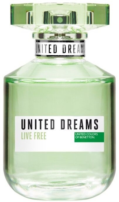 UNITED COLORS OF BENETTON United Dreams Live Free туалетная вода EDT 50 мл, для женщин купить,18190