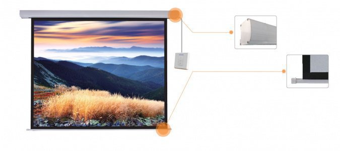 Экран моторизированный Mr.Pixel 72"x96" 1,83x2,44 белый