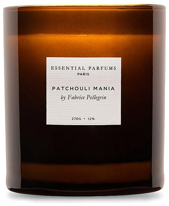 Ароматическая свеча Essential Parfums Patchouli Mania 10 см, 1 шт белый купить,58190