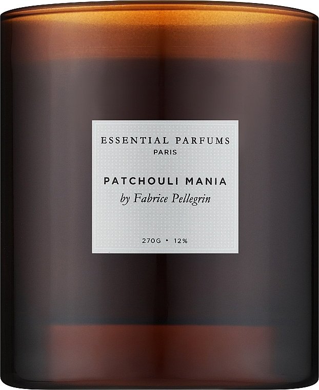 Ароматическая свеча Essential Parfums Patchouli Mania 10 см, 1 шт белый купить,58190
