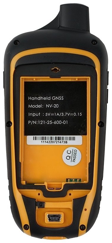 GPS навигатор портативный NV-20 черный, желтый