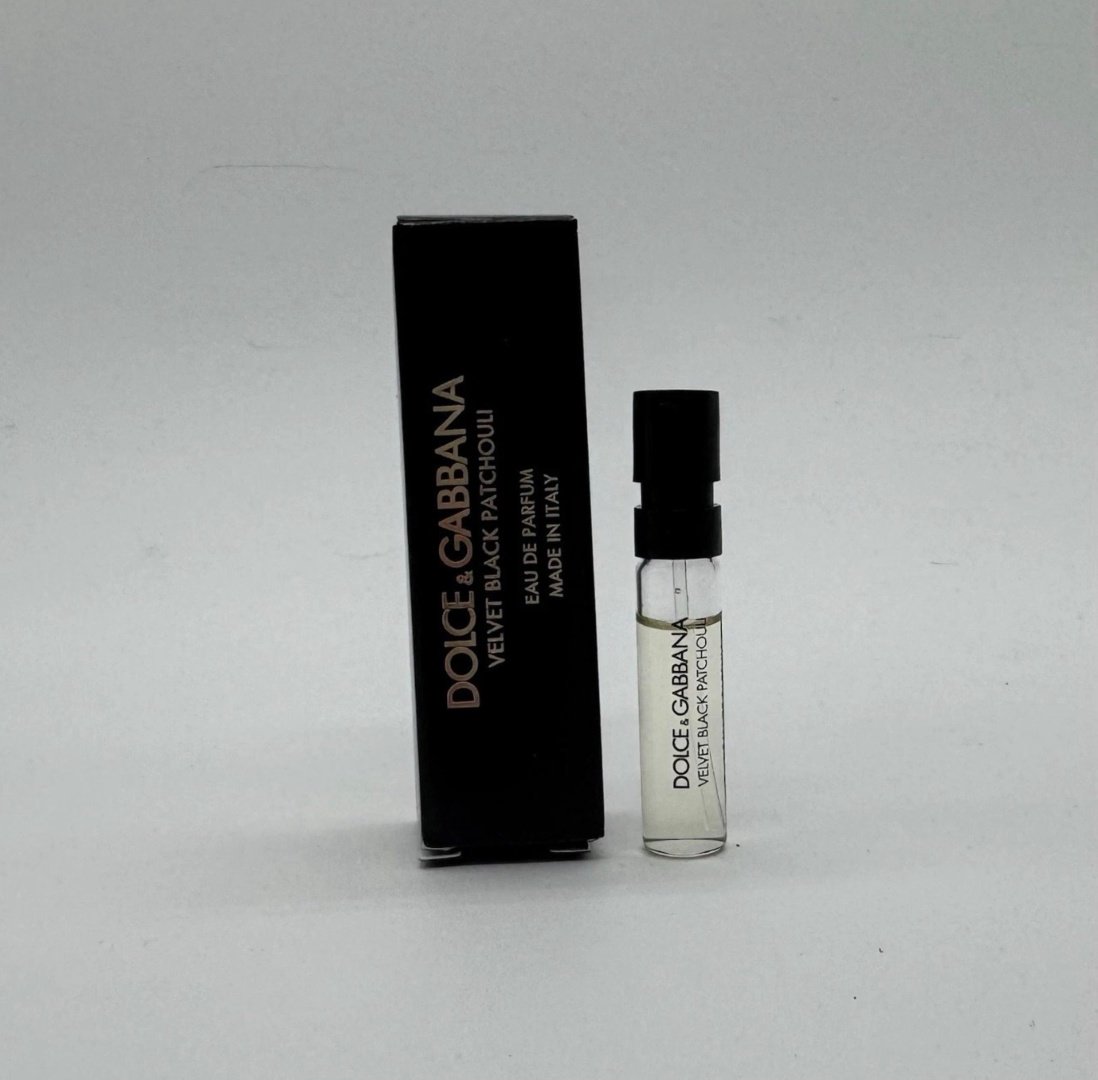 DOLCE&GABBANA Velvet Collection: Velvet Black Patchouli парфюмерная вода EDP 2 мл, унисекс купить,12990