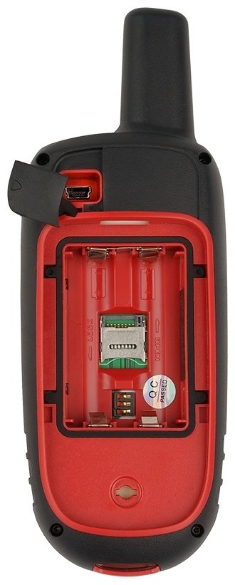 GPS навигатор RGK портативный 751742 черный, красный