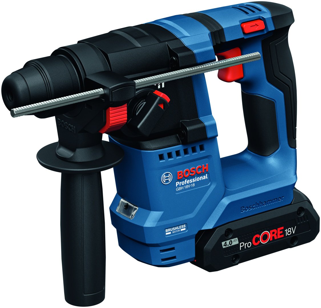 Аккумуляторный перфоратор с патроном SDS plus Bosch Professional GBH 18V-18, 0611927001