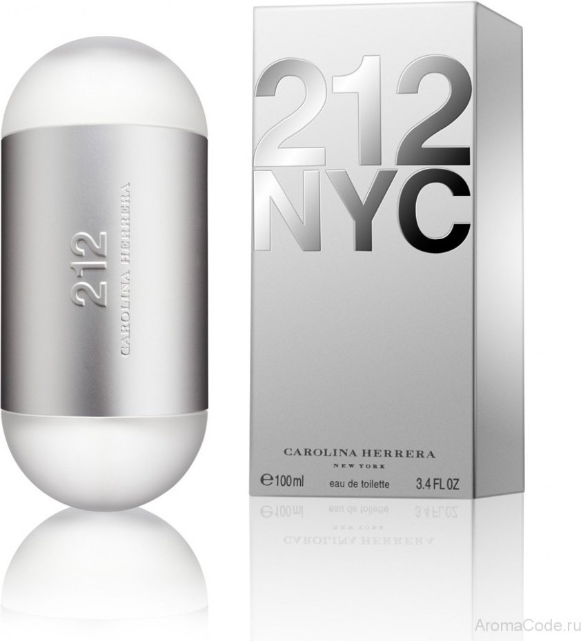 Carolina Herrera 212 NYC туалетная вода EDT 10 мл, для женщин купить,11190