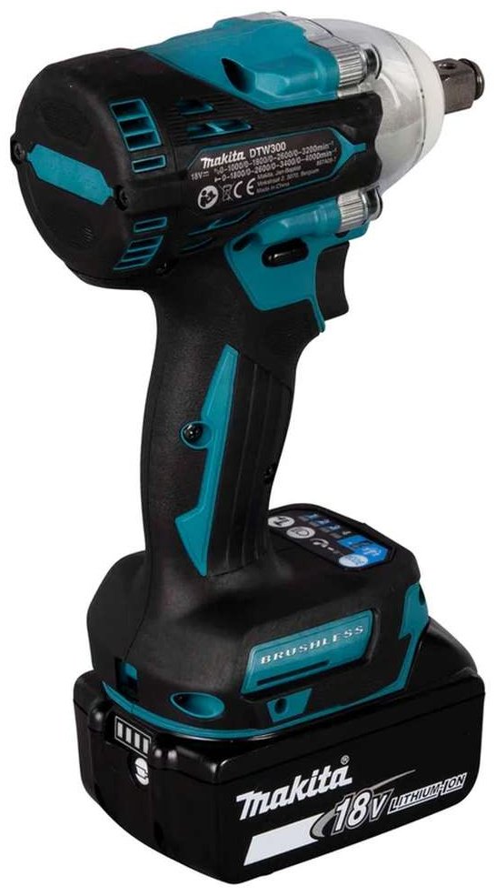 Makita гайковерт LXT BL DTW300RTJ 18 В