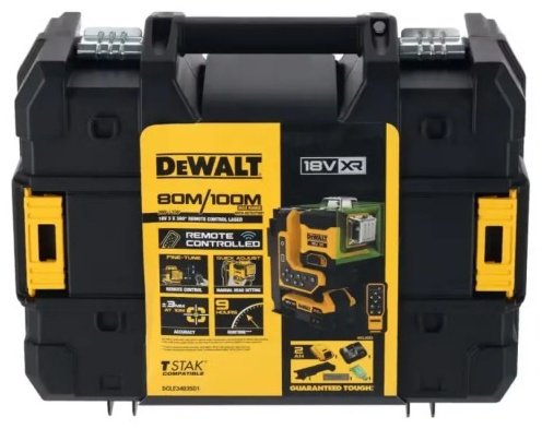 Лазерный уровень DeWALT линейный DCLE34035B