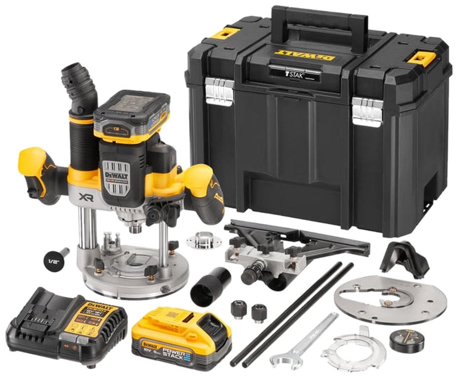 Фрезер вертикальный DeWALT DCW620H2-QW