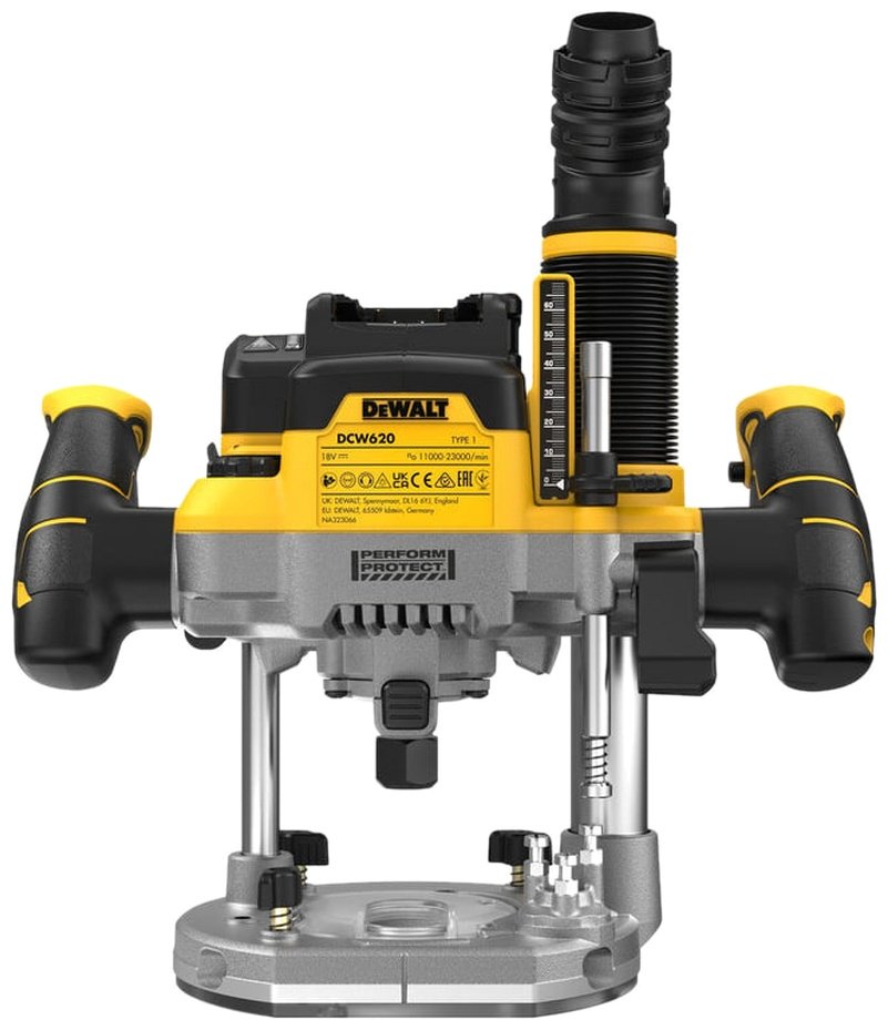Фрезер вертикальный DeWALT DCW620H2-QW