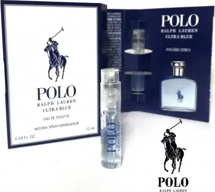 Ralph Lauren Polo Ultra Blue туалетная вода EDT 1.2 мл, для мужчин купить,3690