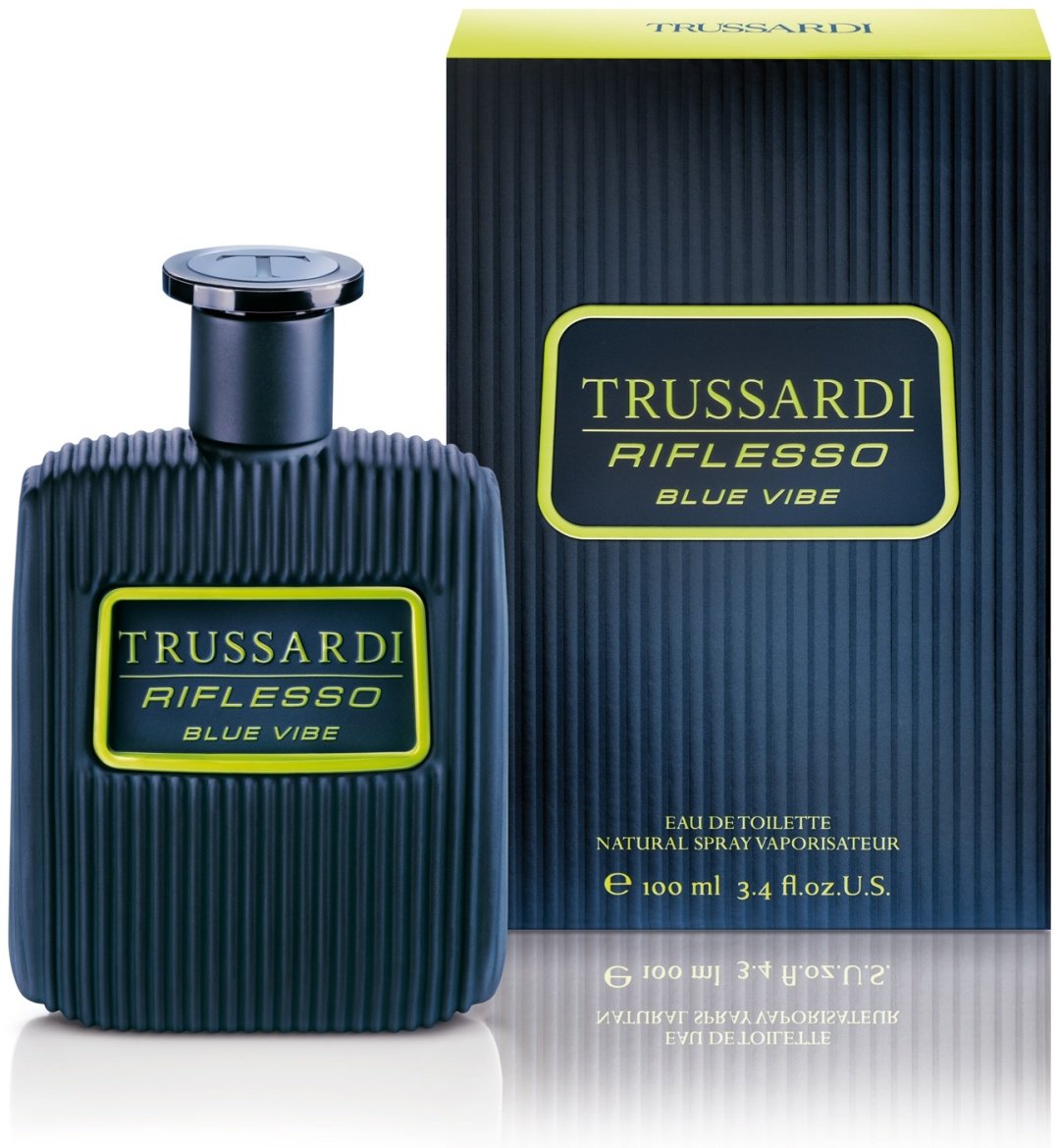 Trussardi Riflesso Blue Vibe туалетная вода EDT 100 мл, для мужчин купить,48190