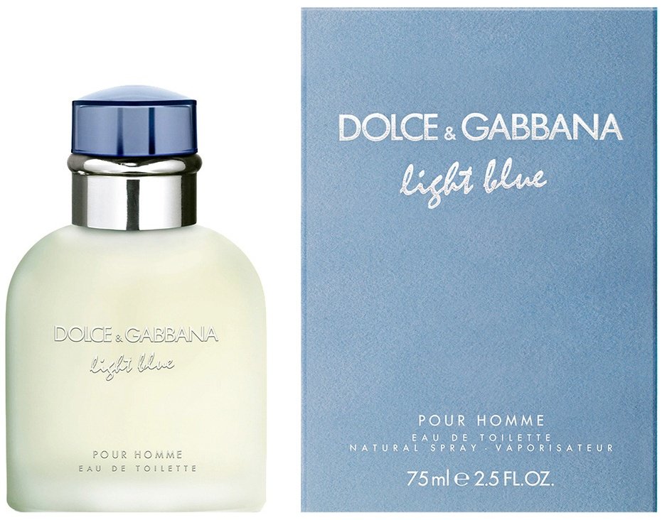 DOLCE&GABBANA Light Blue Pour Homme туалетная вода EDT 75 мл, для мужчин купить,75290