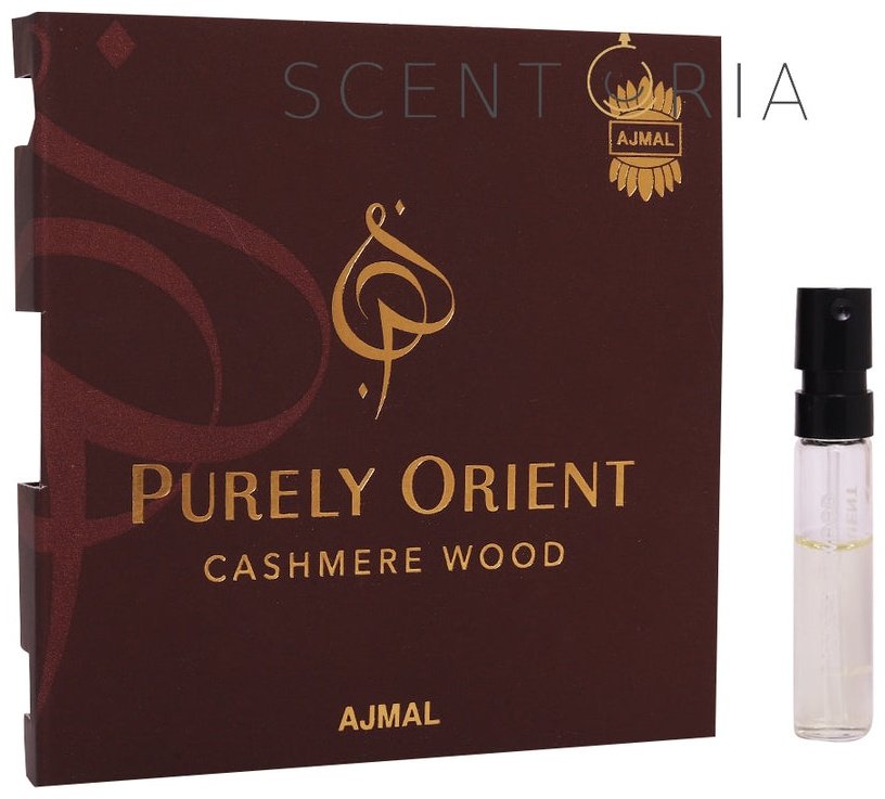 Ajmal Purely Orient: Cashmere Wood парфюмерная вода EDP 1.5 мл, унисекс купить,3390