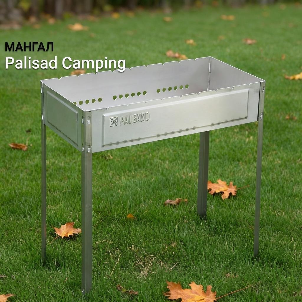 Мангал разборный Palisad 30x70x70 см, сталь