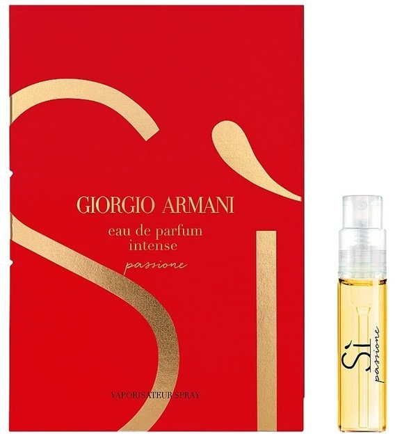 Giorgio Armani Si Passione / 2024 парфюмерная вода EDP 1.2 мл, для женщин купить,5790