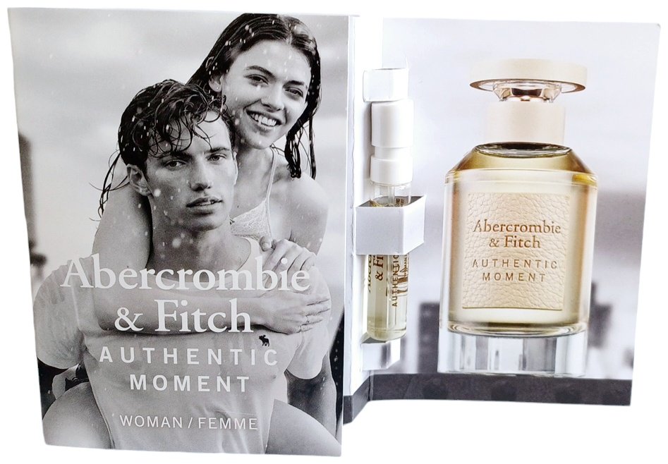 Abercrombie and Fitch Authentic Moment парфюмерная вода EDP 2 мл, для женщин купить,10990