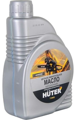 Масло цепное минеральное 80W90, для техники Huter 1 л