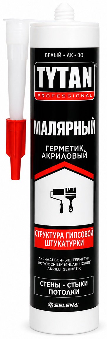 Герметик TYTAN малярный, цвет белый 280 мл купить,1510