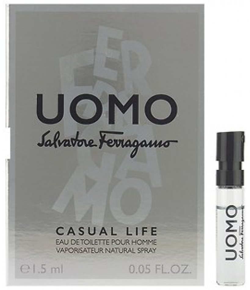Salvatore Ferragamo Uomo Casual Life туалетная вода EDT 1.5 мл, для мужчин купить,3690