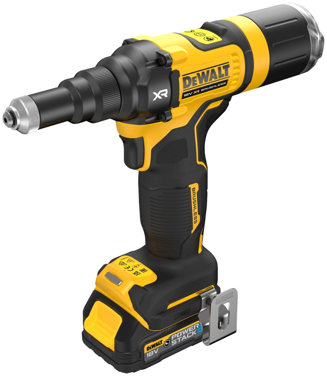 Аккумуляторный заклепочник DeWALT DCF403E1GT-QW