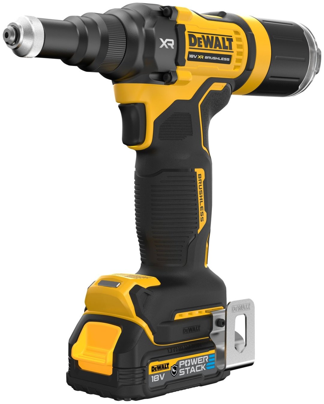 Аккумуляторный заклепочник DeWALT DCF403E1GT-QW