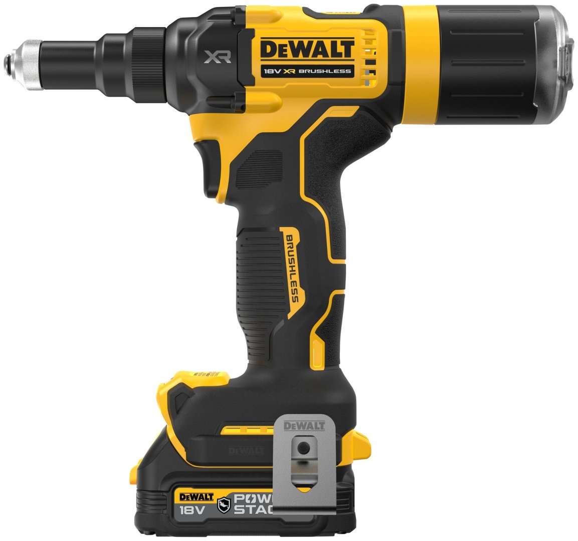 Аккумуляторный заклепочник DeWALT DCF403E1GT-QW