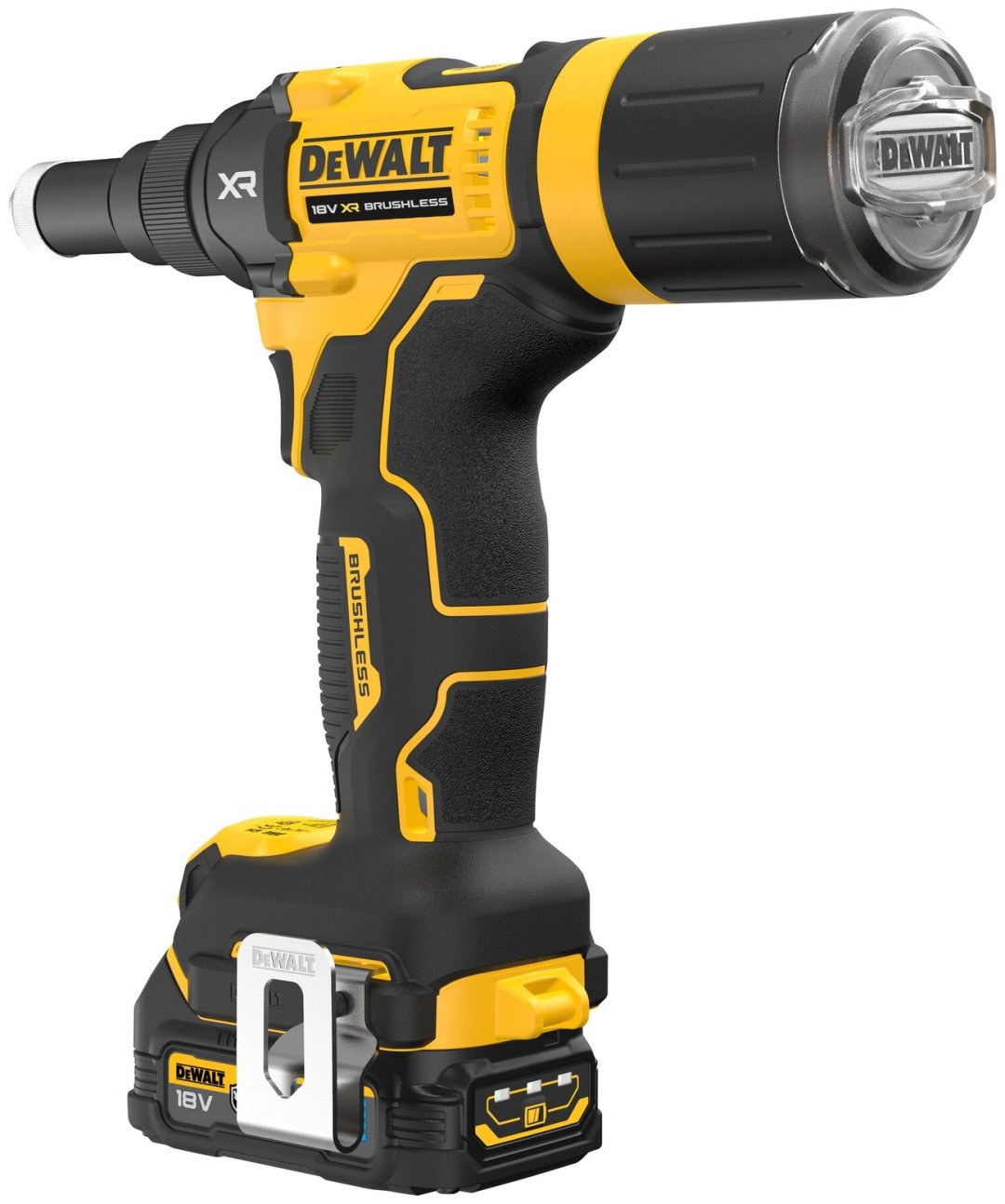 Аккумуляторный заклепочник DeWALT DCF403E1GT-QW
