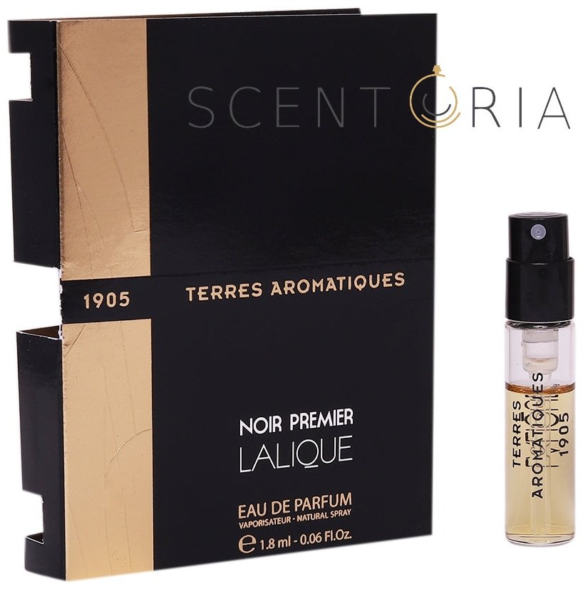 Lalique Noir Premier: Terres Aromatiques парфюмерная вода EDP 1.5 мл, унисекс купить,5990