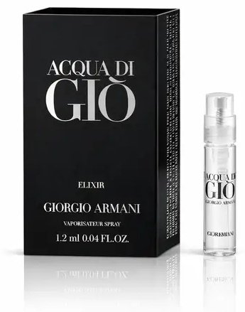 Giorgio Armani ACQUA DI GIO ELIXIR духи PARFUM 1.2 мл, для мужчин - ForteMarket Giorgio Armani ACQUA DI GIO ELIXIR духи PARFUM 1.2 мл, для мужчин купить,3290