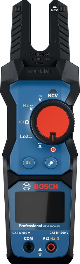 Токоизмерительные клещи Bosch Professional GFM 1000-15, 0601077400