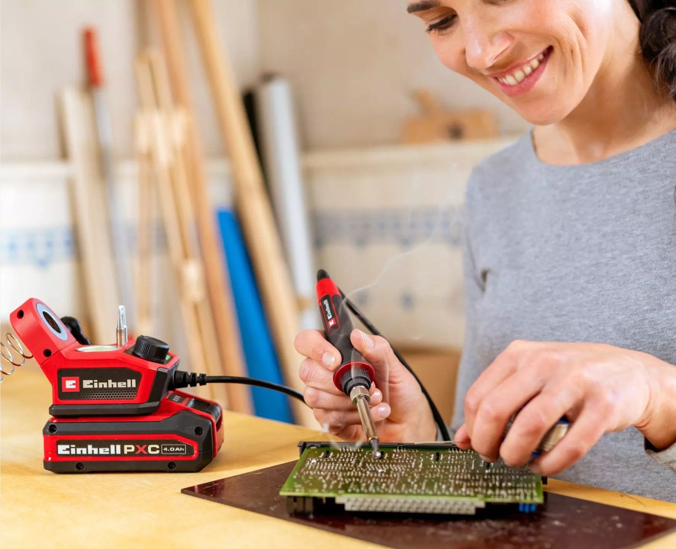 Einhell паяльная станция TE-SI 18/480 Li E-Solo 4520400 купить,31900