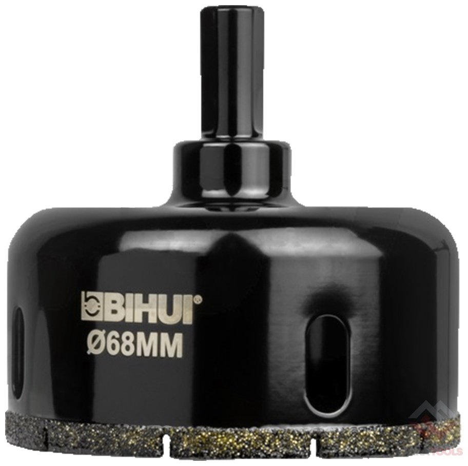 Коронка BIHUI DBW68 алмазная 68 мм L 60 мм, 1 шт