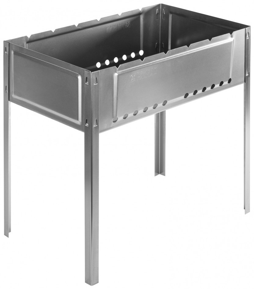 Мангал переносной Palisad 30x50x50 см, сталь
