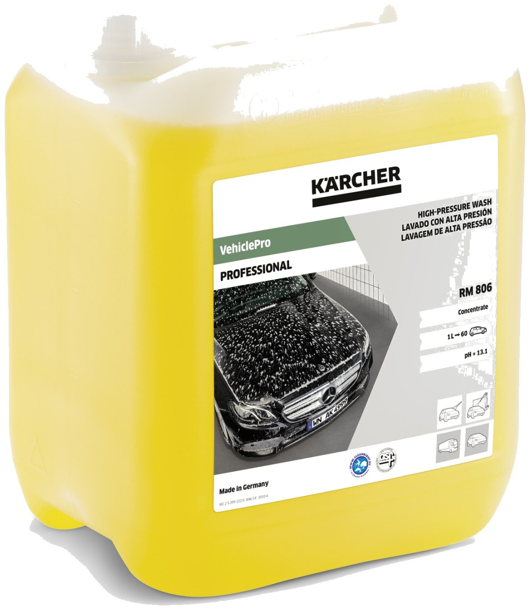 Karcher автошампунь 6.295-406.0 RM 806 5 л