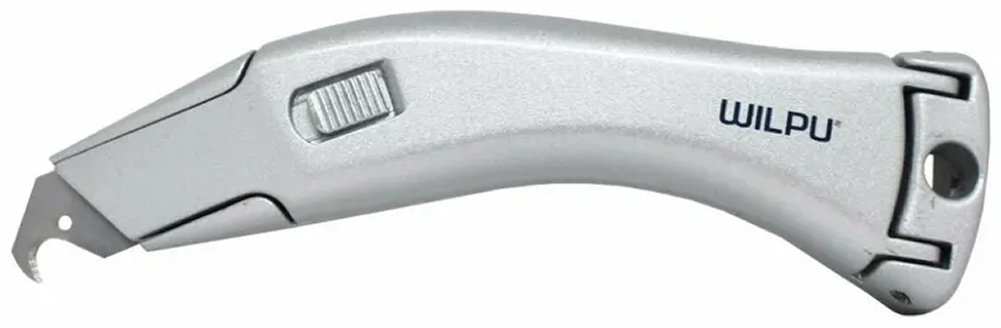 Канцелярский нож WILPU WCM005 HEAVY PREMIUM 5090500000 серебряный