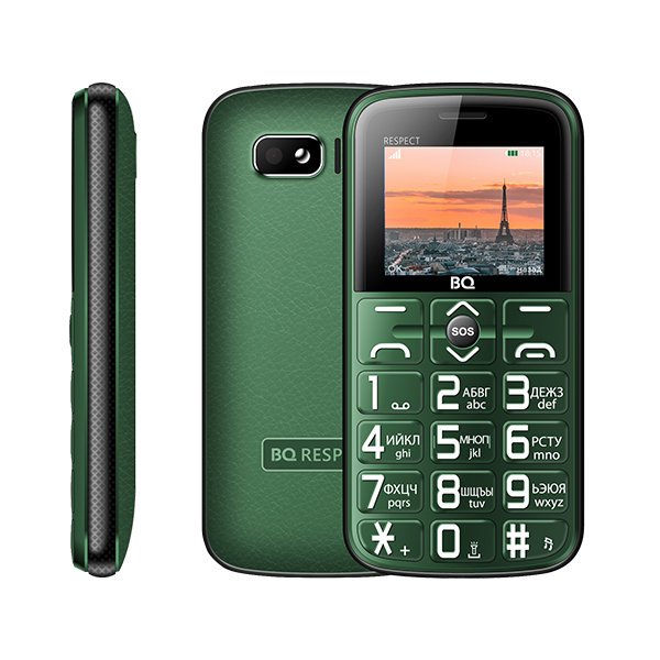 Мобильный телефон BQ-1851 Respect Green