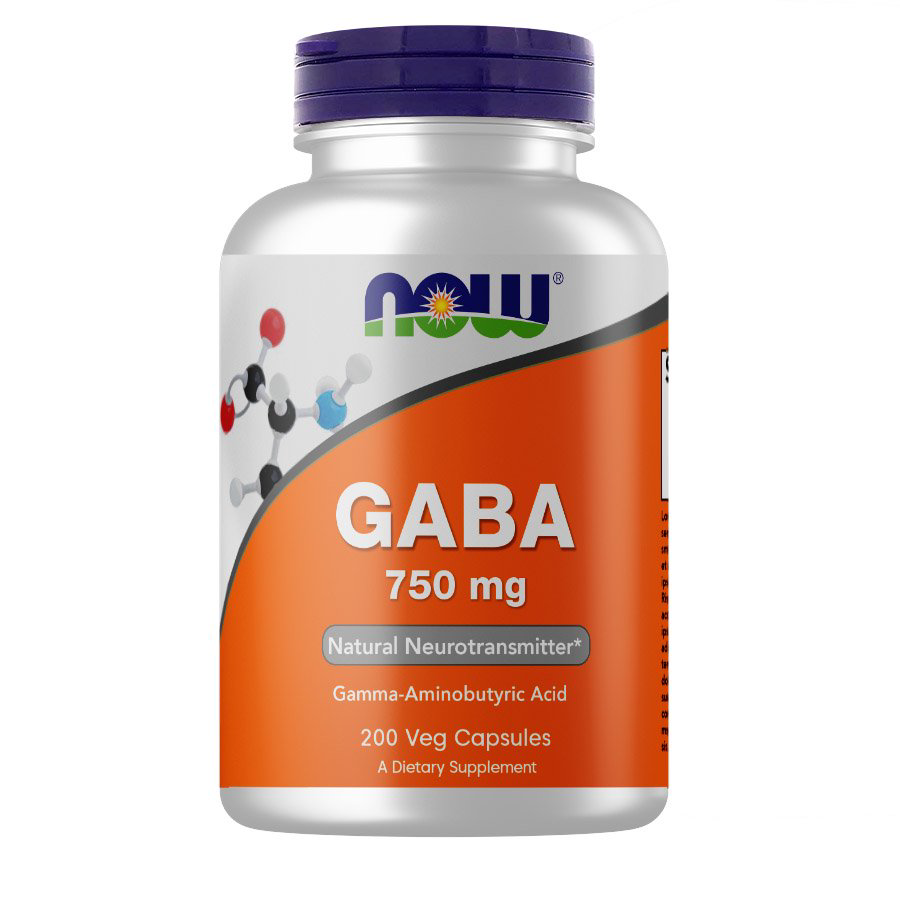 NOW Gaba 750 mg 200 шт капсулы купить,20000