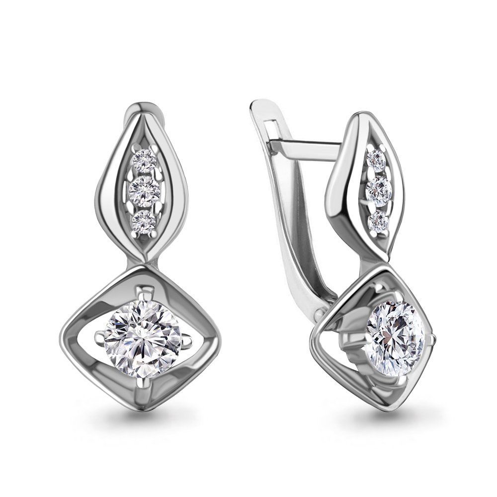 Серьги Aquamarine 49224А купить,NaN