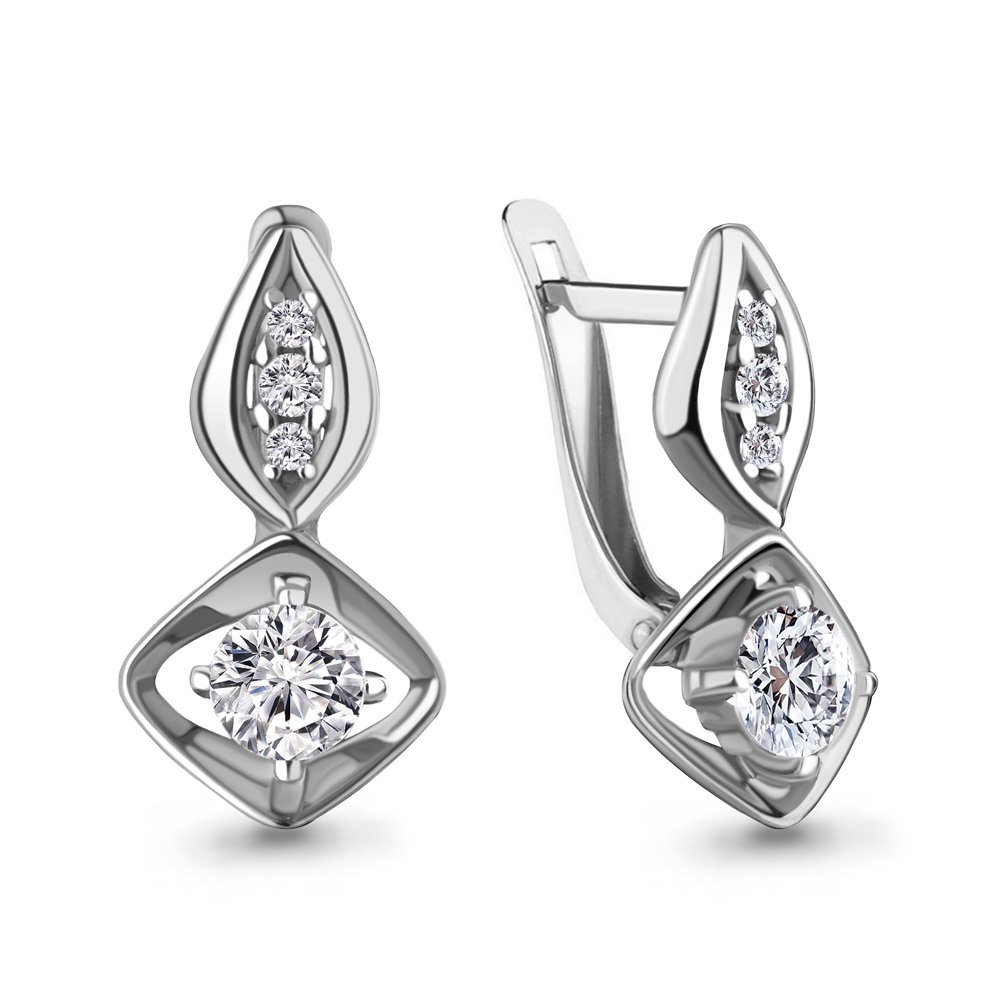 Серьги Aquamarine 49224А купить,NaN