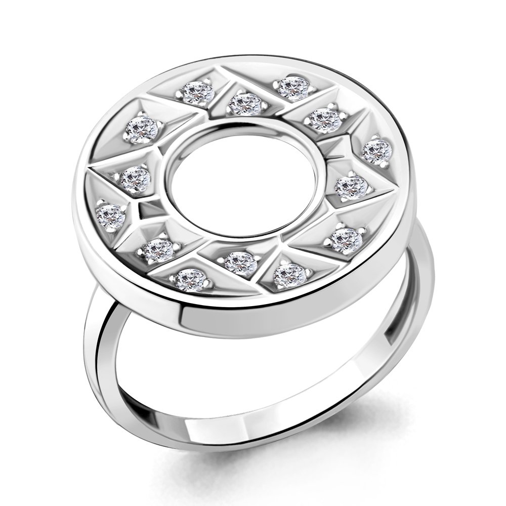 Кольцо Aquamarine 67154А 17,5р. купить,NaN