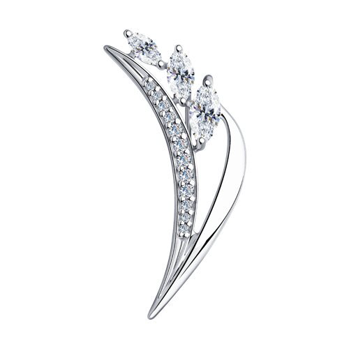 Брошь Diamant 94-140-00669-1 2,07гр купить,NaN