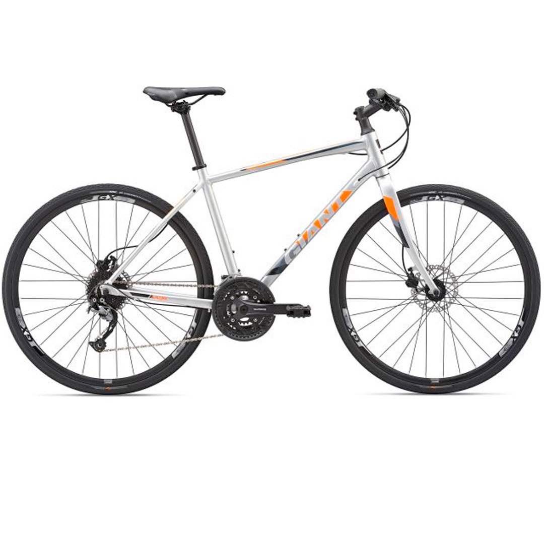 Велосипед Giant Escape 1 Disc 2019 S 14 silver купить,NaN