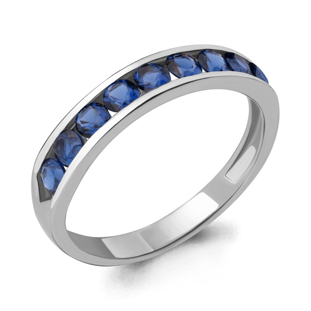 Кольцо Aquamarine 63897Б 17,5р. купить,NaN