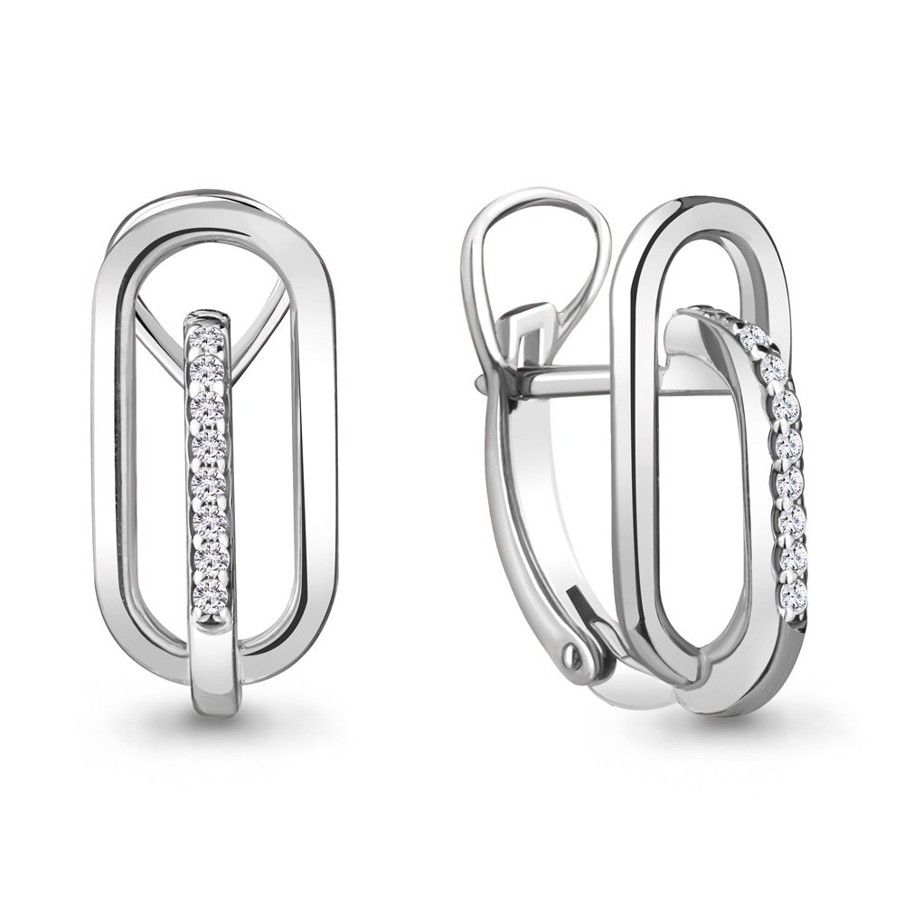 Серьги Aquamarine 48264А купить,NaN