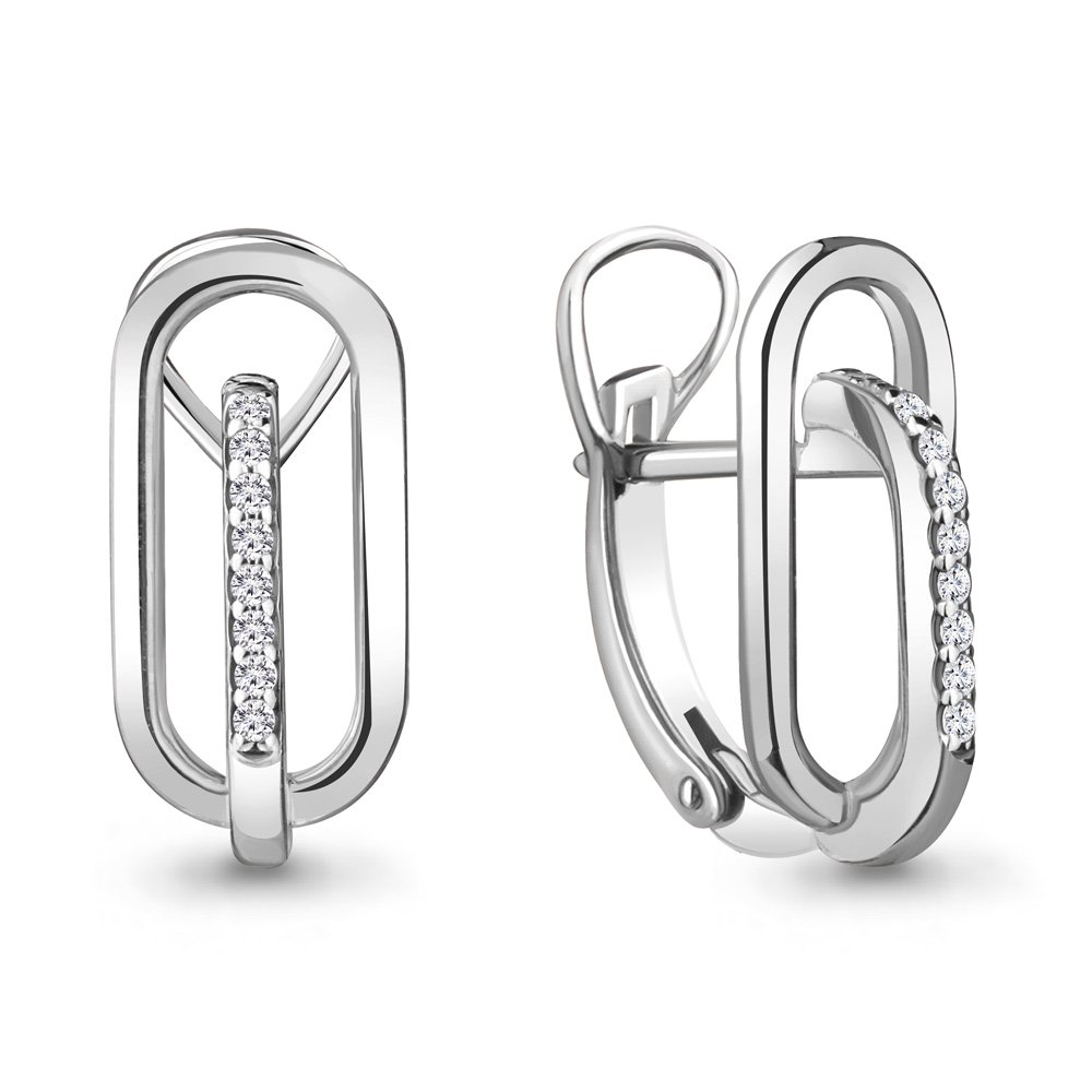 Серьги Aquamarine 48264А купить,NaN