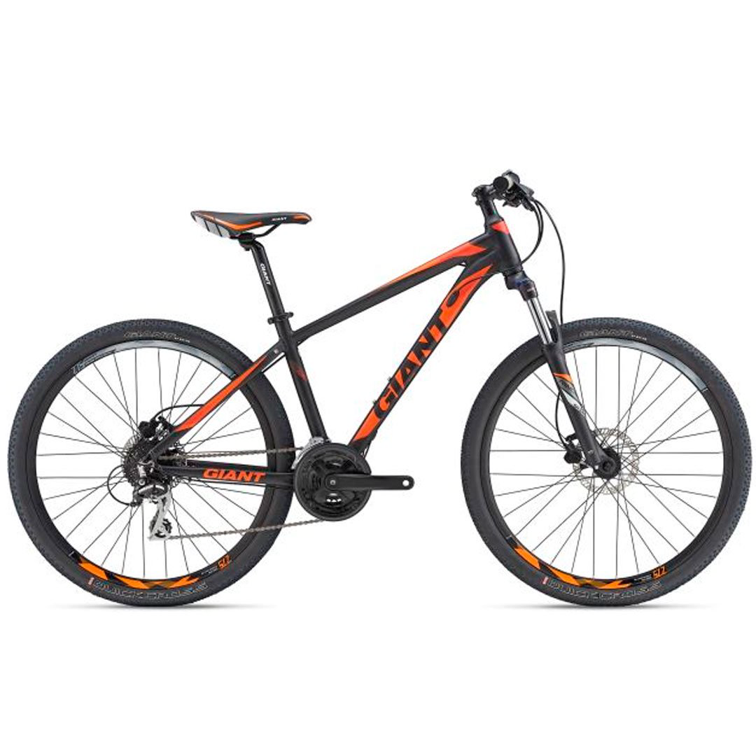 Велосипед Giant Rincon Disc 2019 XS 43 black-orange купить,NaN
