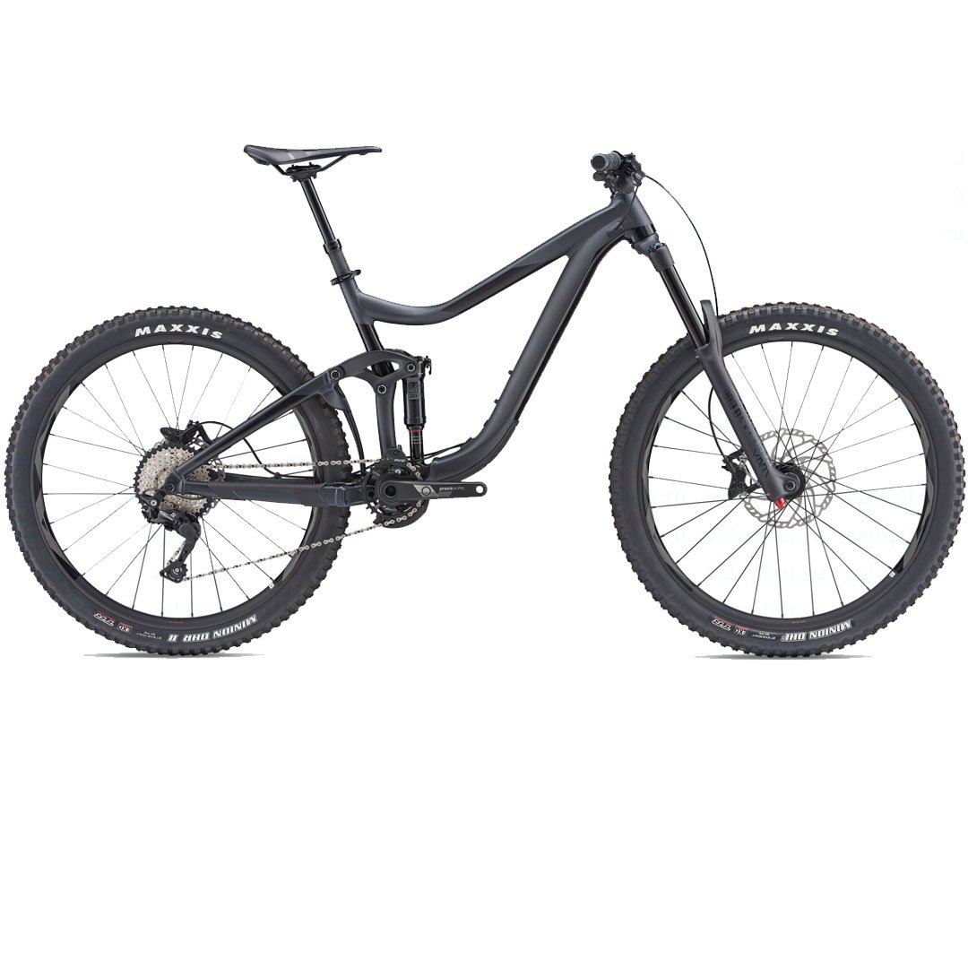 Велосипед Giant Reign 2019 S 14 metallic black купить,NaN