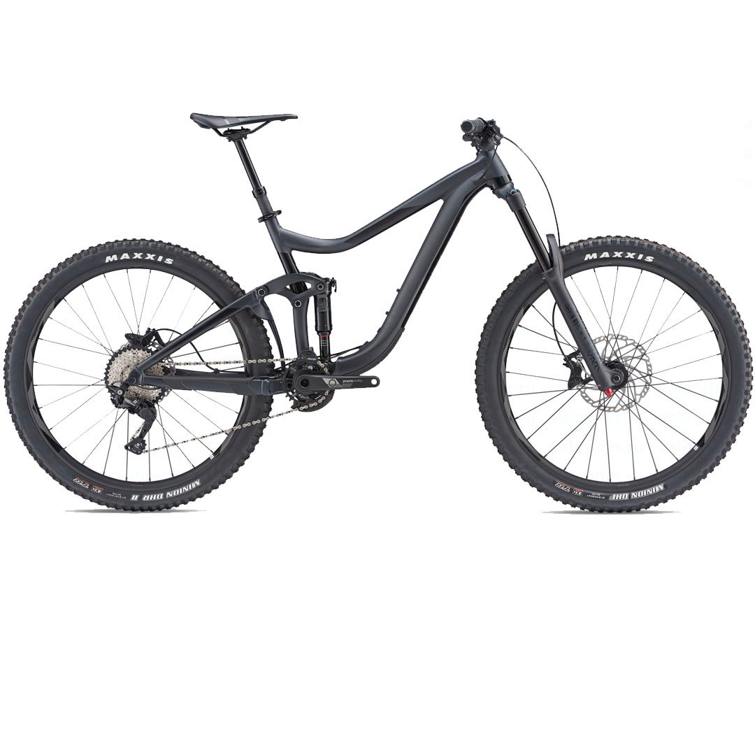 Велосипед Giant Reign 2019 S 14 metallic black купить,NaN
